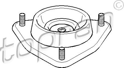 Topran 301 970 - Supporto ammortizzatore a molla autozon.pro