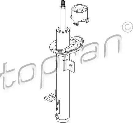 Topran 302 562 - Ammortizzatore autozon.pro