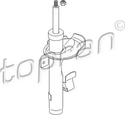 Topran 302 560 - Ammortizzatore autozon.pro