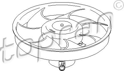 Topran 302 601 - Ventola, Raffreddamento motore autozon.pro