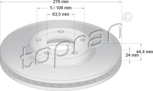 Topran 302 248 - Discofreno autozon.pro