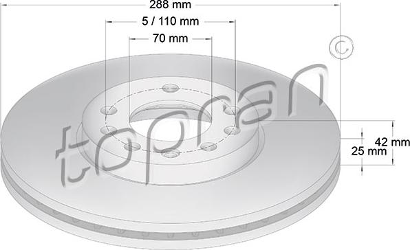 Topran 205 521 - Discofreno autozon.pro