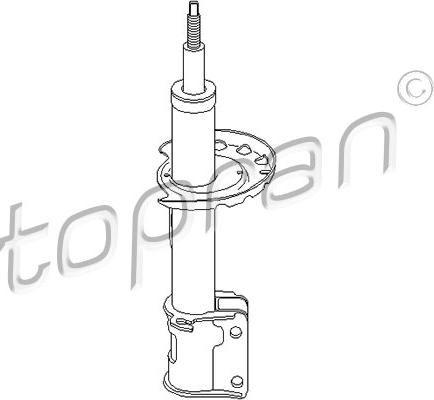 Topran 206 549 - Ammortizzatore autozon.pro