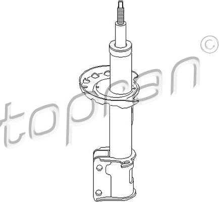 Topran 206 548 - Ammortizzatore autozon.pro