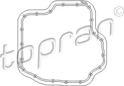 Topran 206 553 - Guarnizione, Coppa olio autozon.pro