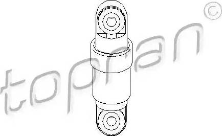 Topran 206 046 - Smorzatore vibrazioni, Cinghia Poly-V autozon.pro