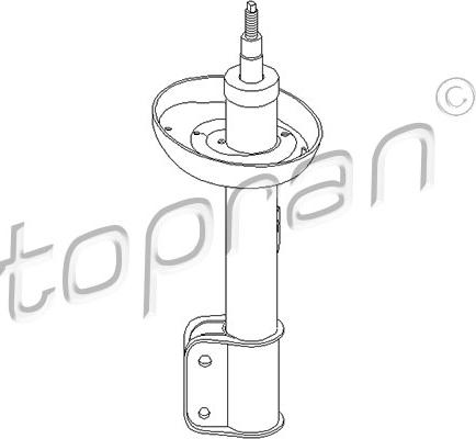 Topran 206 058 - Ammortizzatore autozon.pro