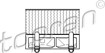 Topran 202 698 - Scambiatore calore, Riscaldamento abitacolo autozon.pro