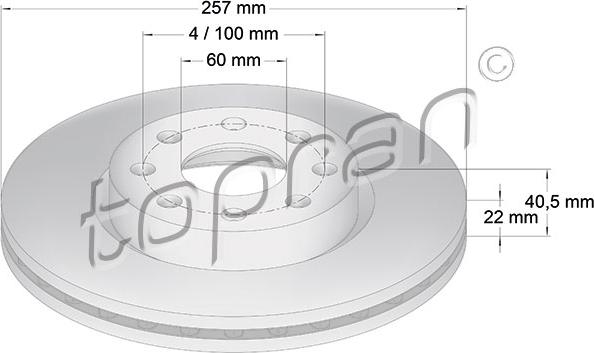 Topran 207 602 - Discofreno autozon.pro