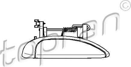 Topran 700559786 - Maniglia apriporta autozon.pro