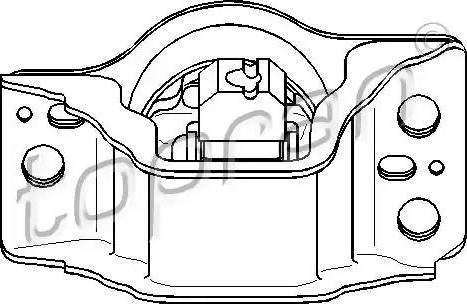 Topran 700 532 - Sospensione, Motore autozon.pro