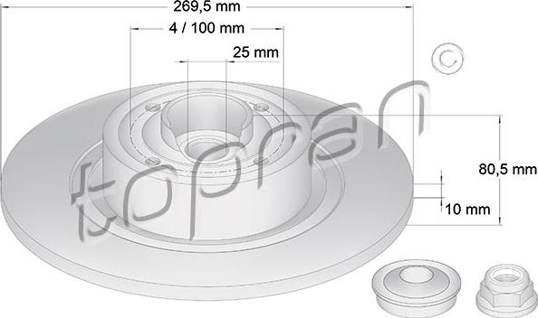 Topran 700 643 - Discofreno autozon.pro