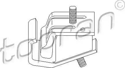 Topran 700 154 - Sospensione, Motore autozon.pro