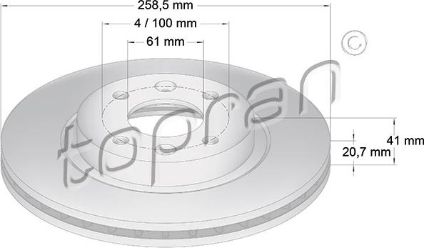 Topran 700 180 - Discofreno autozon.pro