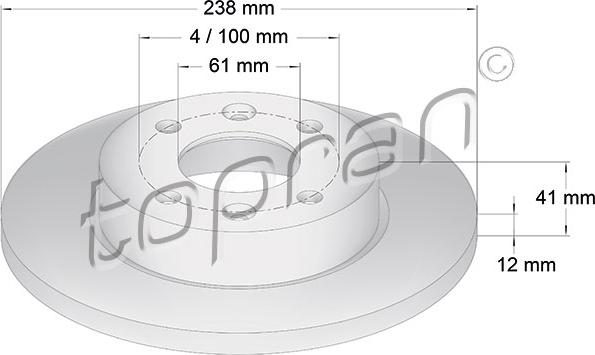 Topran 700 175 - Discofreno autozon.pro