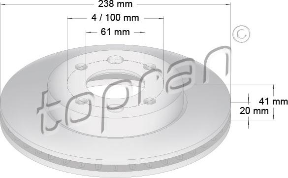 Topran 700 176 - Discofreno autozon.pro