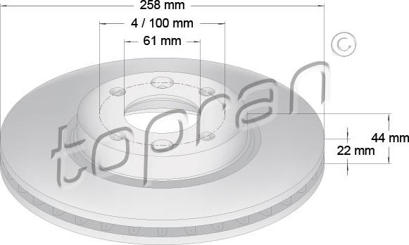 Topran 701 416 - Discofreno autozon.pro