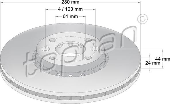 Topran 701 101 - Discofreno autozon.pro