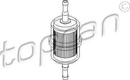 Topran 720 938 - Filtro carburante autozon.pro