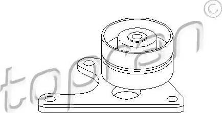 Topran 720 136 - Galoppino / Guidacinghia, Cinghia dentata autozon.pro