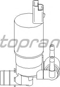 Topran 720 299 755 - Pompa acqua lavaggio, Pulizia cristalli autozon.pro