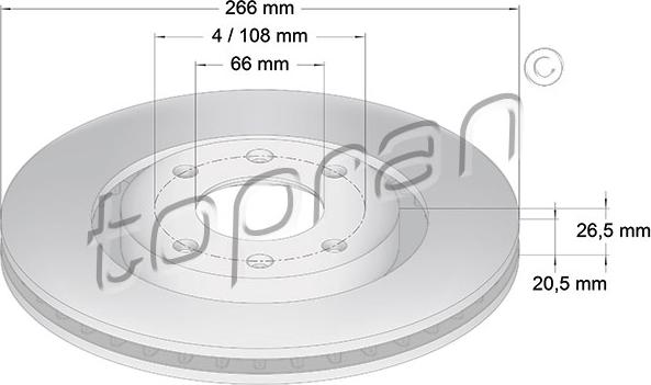 Topran 720 246 - Discofreno autozon.pro