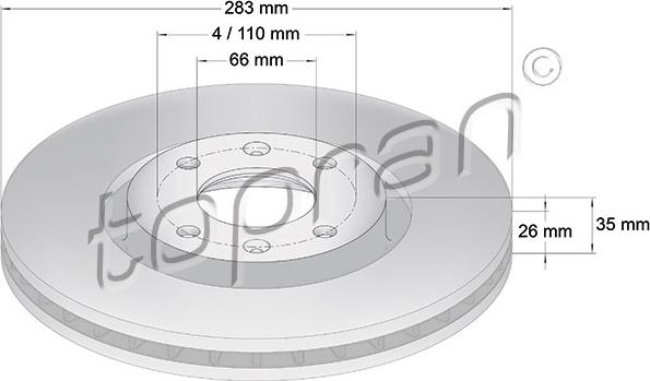 Topran 720 248 - Discofreno autozon.pro