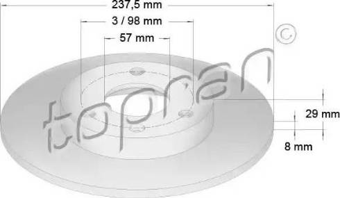 Topran 720 242 - Discofreno autozon.pro