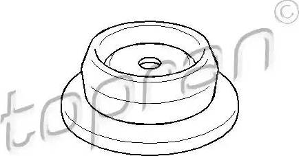 Topran 720 266 - Supporto ammortizzatore a molla autozon.pro