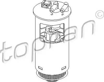 Topran 721 469 - Gruppo alimentazione carburante autozon.pro