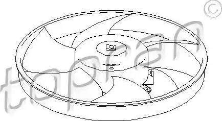 Topran 721 526 - Ventola, Raffreddamento motore autozon.pro