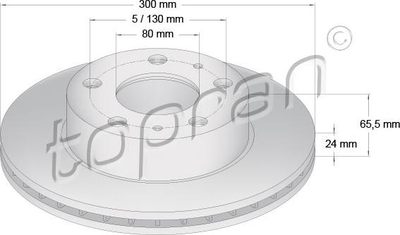 Topran 721 169 - Discofreno autozon.pro