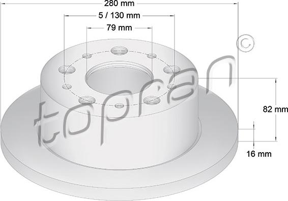 Topran 721 184 - Discofreno autozon.pro