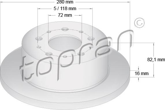 Topran 721 183 - Discofreno autozon.pro