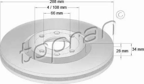 Topran 721 176 - Discofreno autozon.pro