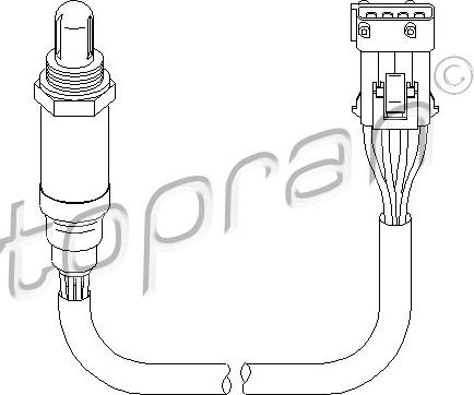 Topran 721 859 - Sonda lambda autozon.pro