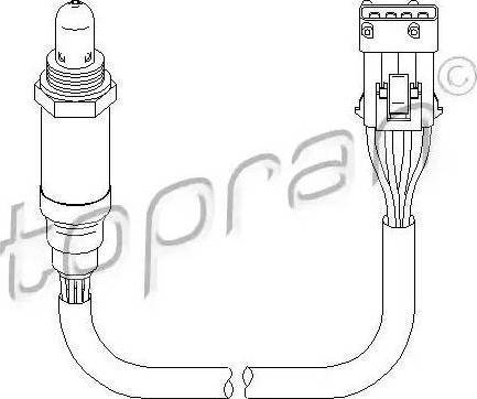 Topran 721 854 - Sonda lambda autozon.pro