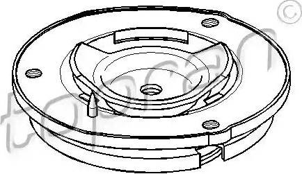 Topran 721 806 - Supporto ammortizzatore a molla autozon.pro