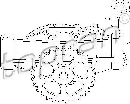 Topran 721 207 - Pompa olio autozon.pro