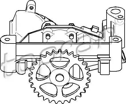 Topran 721 210 - Pompa olio autozon.pro
