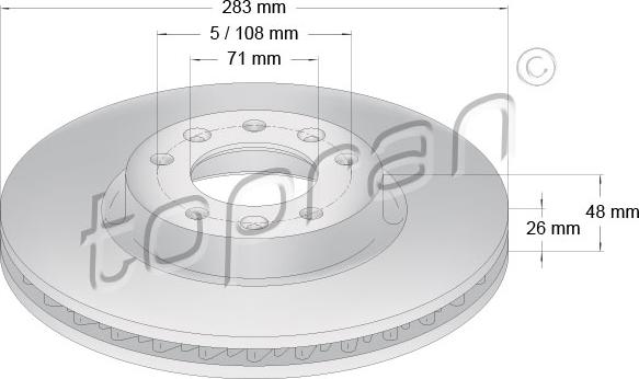 Topran 723 710 - Discofreno autozon.pro