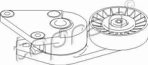 Topran 722 409 - Tendicinghia, Cinghia Poly-V autozon.pro