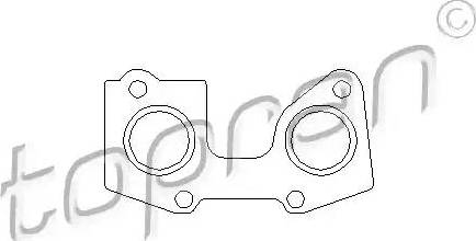 Topran 722 193 - Guarnizione, Collettore gas scarico autozon.pro