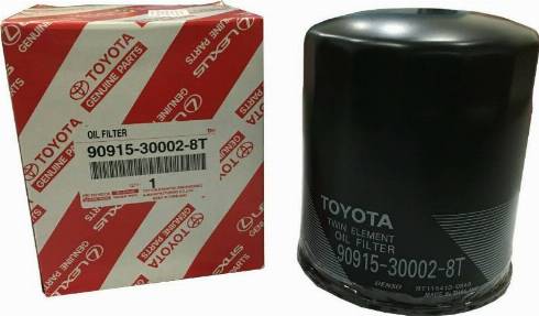 TOYOTA 90915-30002 - Filtro olio autozon.pro