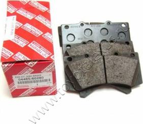 TOYOTA 4465-60280 - Kit pastiglie freno, Freno a disco autozon.pro