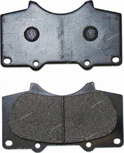 TOYOTA 04465-60270 - Kit pastiglie freno, Freno a disco autozon.pro