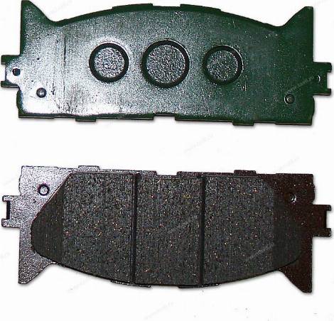 TOYOTA 04465-33470 - Kit pastiglie freno, Freno a disco autozon.pro