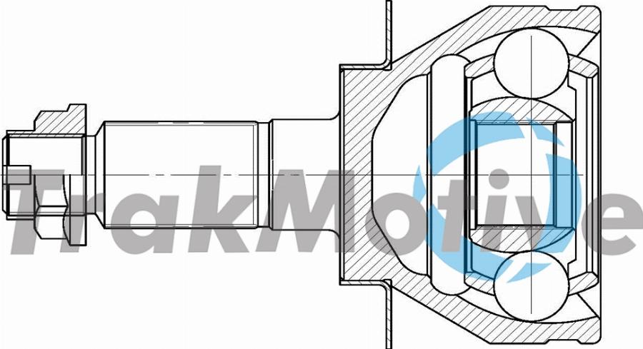 TrakMotive 40-0956 - Kit giunti, Semiasse autozon.pro