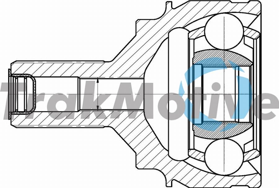 TrakMotive 40-0965 - Kit giunti, Semiasse autozon.pro