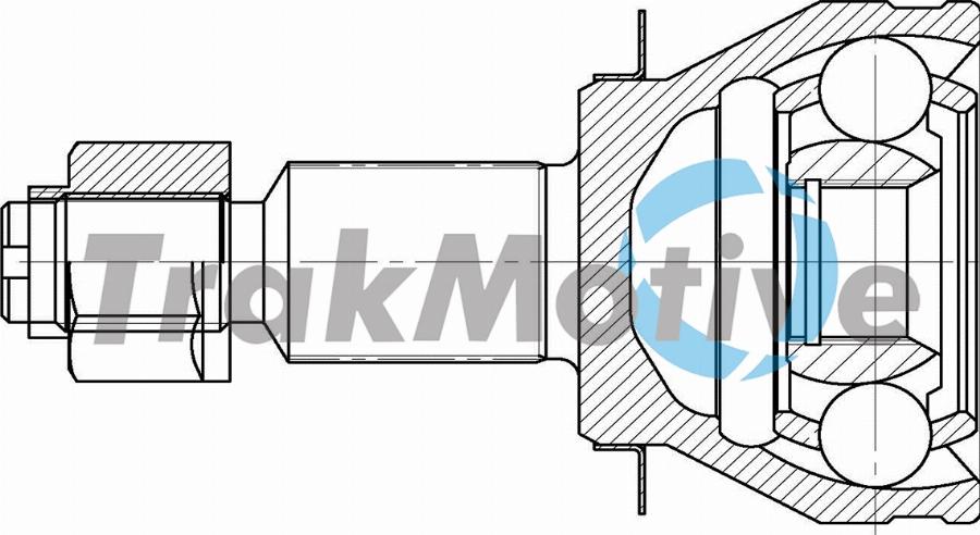 TrakMotive 40-0962 - Kit giunti, Semiasse autozon.pro